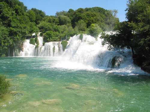 il Parco Nazionale di Krka è uno dei maggiori in croazia