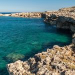 Coastline in the natural reserve of Plemmirio, near Siracusa (eastern Sicily)