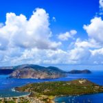 Landscape scenic view of Lipari islands, Sicily, Italy