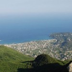 Ischia: panorama dal monte Epomeo